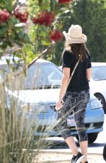 CINDY CRAWFORD in Leggings Out in Malibu 03/30/2017