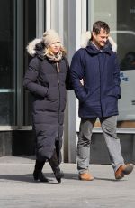 CLAIRE DANES Out and About in New York 03/13/2017