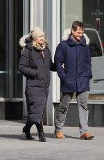 CLAIRE DANES Out and About in New York 03/13/2017