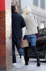 CLAUDIA SCHIFFER Out and About in New York 03/15/2017