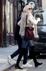 CLAUDIA SCHIFFER Out and About in New York 03/15/2017