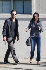 COURTENEY COX and Johnny McDaid Out Shopping in West Hollywood 03/07/2017