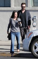 COURTENEY COX and Johnny McDaid Out Shopping in West Hollywood 03/07/2017