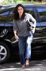 COURTENEY COX and Johnny McDaid Out Shopping in West Hollywood 03/07/2017