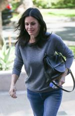 COURTENEY COX and Johnny McDaid Out Shopping in West Hollywood 03/07/2017