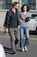COURTENEY COX and Johnny McDaid Out Shopping in West Hollywood 03/07/2017