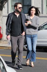 COURTENEY COX and Johnny McDaid Out Shopping in West Hollywood 03/07/2017