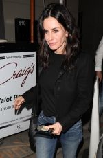 COURTENEY COX and SHERY CROW Out for Dinner in West Hollywood 03/01/2017