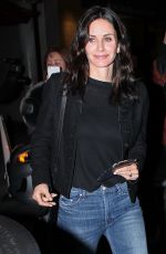 COURTENEY COX and SHERY CROW Out for Dinner in West Hollywood 03/01/2017