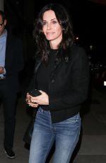 COURTENEY COX and SHERY CROW Out for Dinner in West Hollywood 03/01/2017