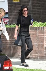 COURTENEY COX Out and About in Beverly Hills 03/10/2017