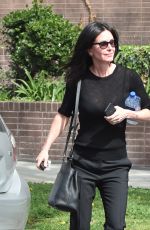 COURTENEY COX Out and About in Beverly Hills 03/10/2017