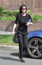 COURTENEY COX Out and About in Beverly Hills 03/10/2017