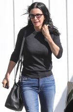 COURTENEY COX Out Shopping in West Hollywood 03/22/2017