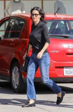 COURTENEY COX Out Shopping in West Hollywood 03/22/2017