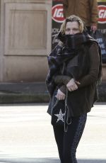 COURTNEY LOVE Out and About in Los Angeles 03/19/2017