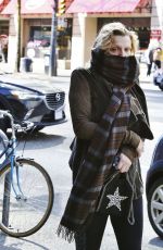 COURTNEY LOVE Out and About in Los Angeles 03/19/2017