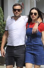 CRYSTAL REED and Darren McMullen Out Shopping in Beverly Hills 03/04/2017