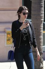 CRYSTAL REED Out and About in Los Angeles 03/29/2017