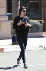 CRYSTAL REED Out and About in Los Angeles 03/29/2017