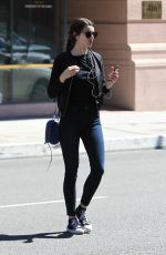 CRYSTAL REED Out and About in Los Angeles 03/29/2017
