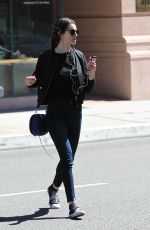 CRYSTAL REED Out and About in Los Angeles 03/29/2017