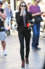 CRYSTAL REED Out for Coffee in Beverly Hills 03/22/2017