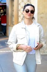 CRYSTAL REED Out Shopping in Beverly Hills 02/28/2017