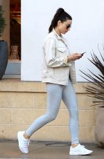 CRYSTAL REED Out Shopping in Beverly Hills 02/28/2017