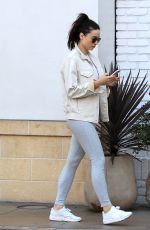 CRYSTAL REED Out Shopping in Beverly Hills 02/28/2017