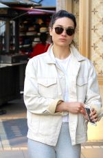 CRYSTAL REED Out Shopping in Beverly Hills 02/28/2017