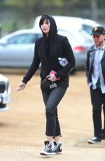 DAISY LOWE Out and About in Hampstead Heath 03/29/2017