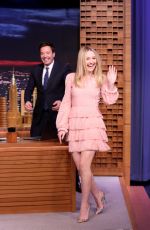 DAKOTA FANNING at Tonight Show Starring Jimmy Fallon in New York 03/03/2017