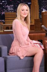 DAKOTA FANNING at Tonight Show Starring Jimmy Fallon in New York 03/03/2017