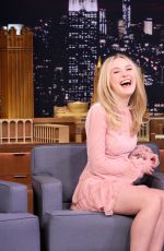 DAKOTA FANNING at Tonight Show Starring Jimmy Fallon in New York 03/03/2017