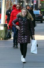 DAKOTA FANNING Out in New York 03/02/2017