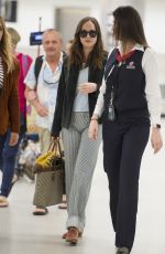 DAKOTA JOHNSON Ariives at Airport in Miami 03/29/2017