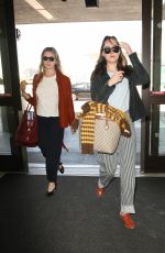 DAKOTA JOHNSON at Los Angeles International Airport 03/29/2017