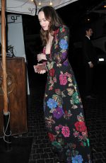 DAKOTA JOHNSON Leaves Chateau Marmont in West Hollywood 03/25/2017