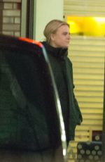 DAKOTA JOHNSON on the Set of 