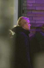 DAKOTA JOHNSON on the Set of 