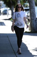 DAKOTA JOHNSON Shopping at American Rag in Los Angeles 03/27/2017