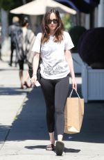 DAKOTA JOHNSON Shopping at American Rag in Los Angeles 03/27/2017