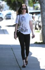 DAKOTA JOHNSON Shopping at American Rag in Los Angeles 03/27/2017