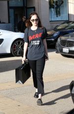 DAKOTA JOHNSON Shopping at Barney