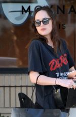 DAKOTA JOHNSON Shopping at Barney