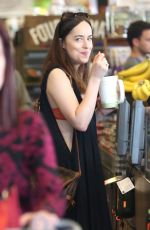 DAKOTA JOHSNON Out for Frozen Yogurt in Los Angeles 03/19/2017