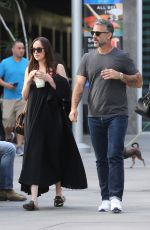 DAKOTA JOHSNON Out for Frozen Yogurt in Los Angeles 03/19/2017