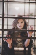 DANIELLE CAMPBELL on the Set of a Photoshoot, March 2017