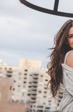 DANIELLE CAMPBELL on the Set of a Photoshoot, March 2017